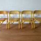 Lot de 4 chaises maternelle
