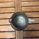 Old vintage brown stoneware pitcher le cep #a429
