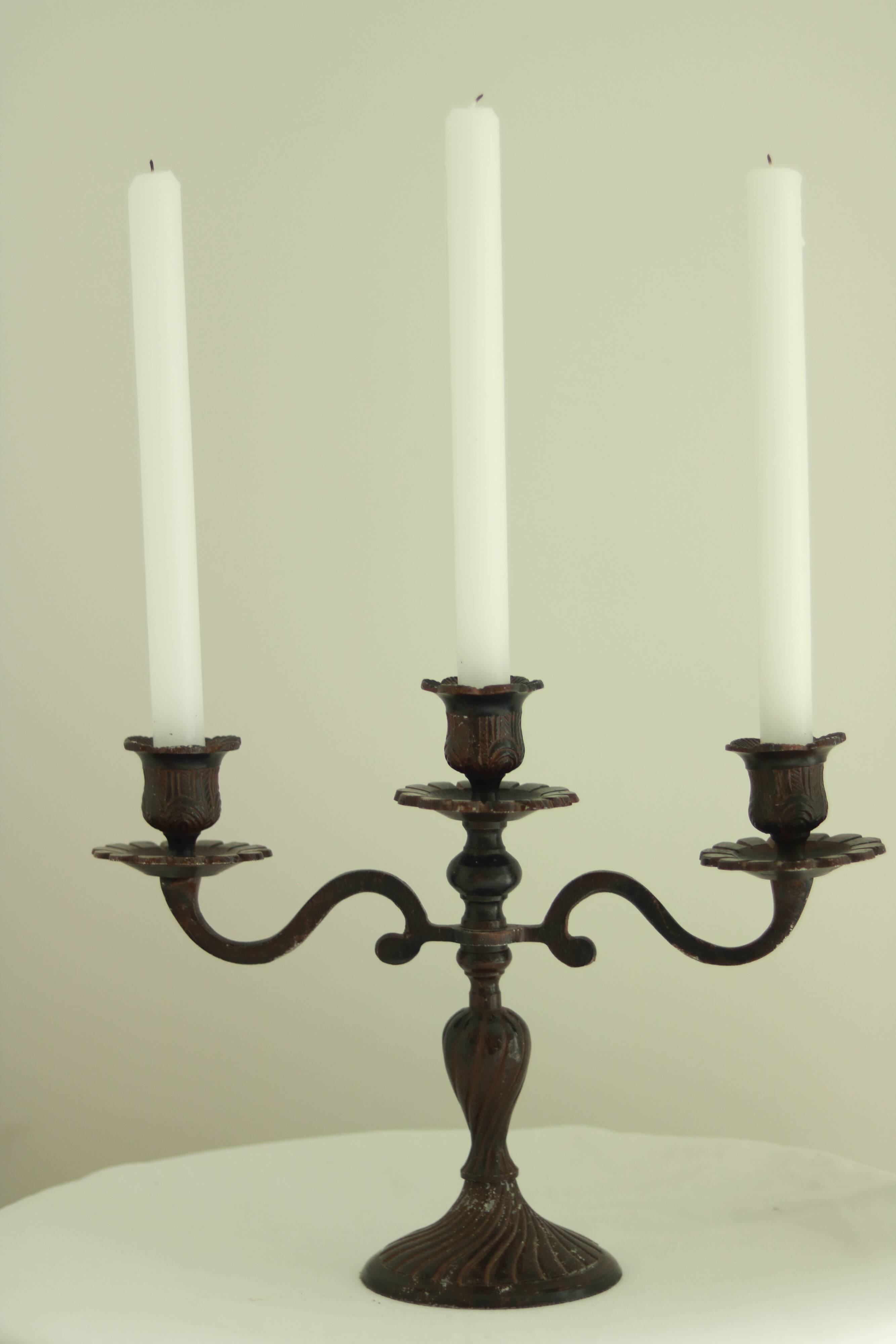 Vintage 3-branched candle holder