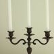 Vintage 3-branched candle holder