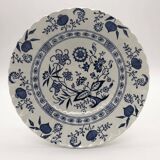 2 Serving dishes, J & G Meakin Classic White Blue Nordic.