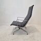 Model EA 124 + 125 Vitra Lounge Chair and Ottoman by Charles & Ray Eames