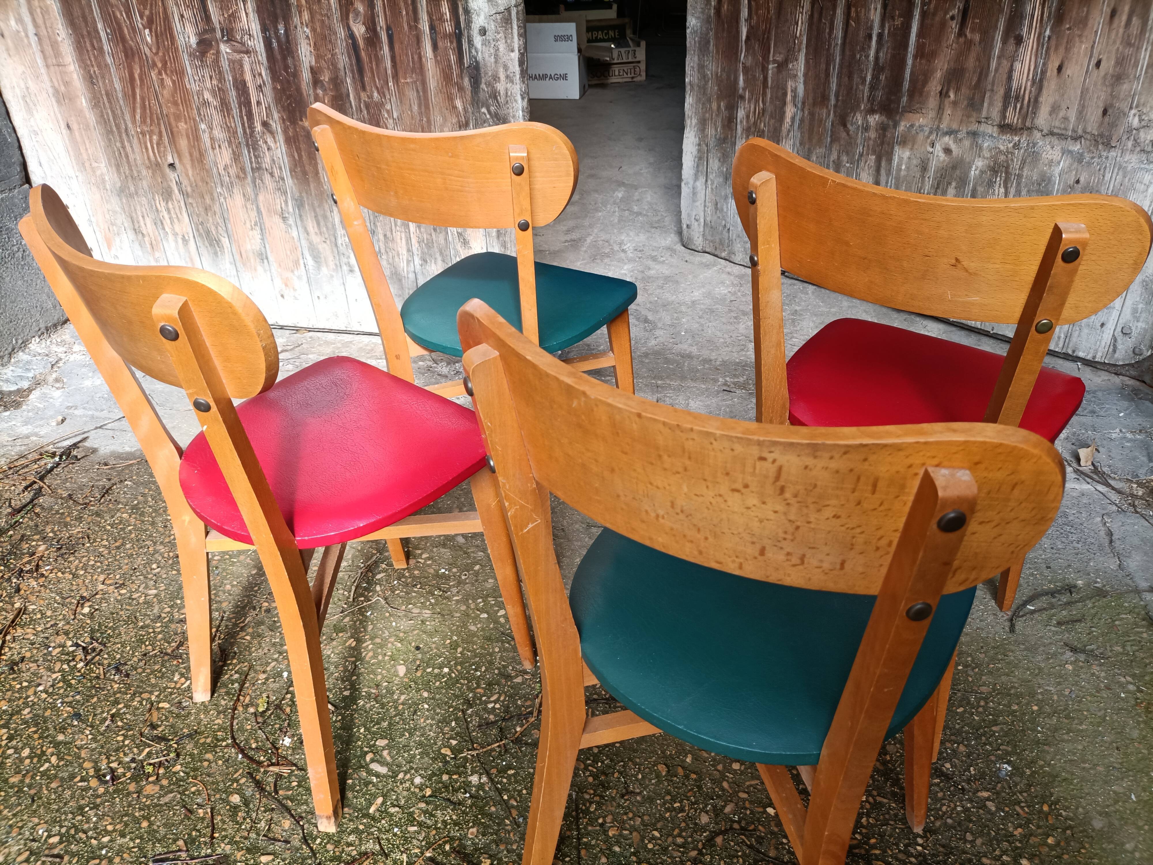 4 chairs bistrot series