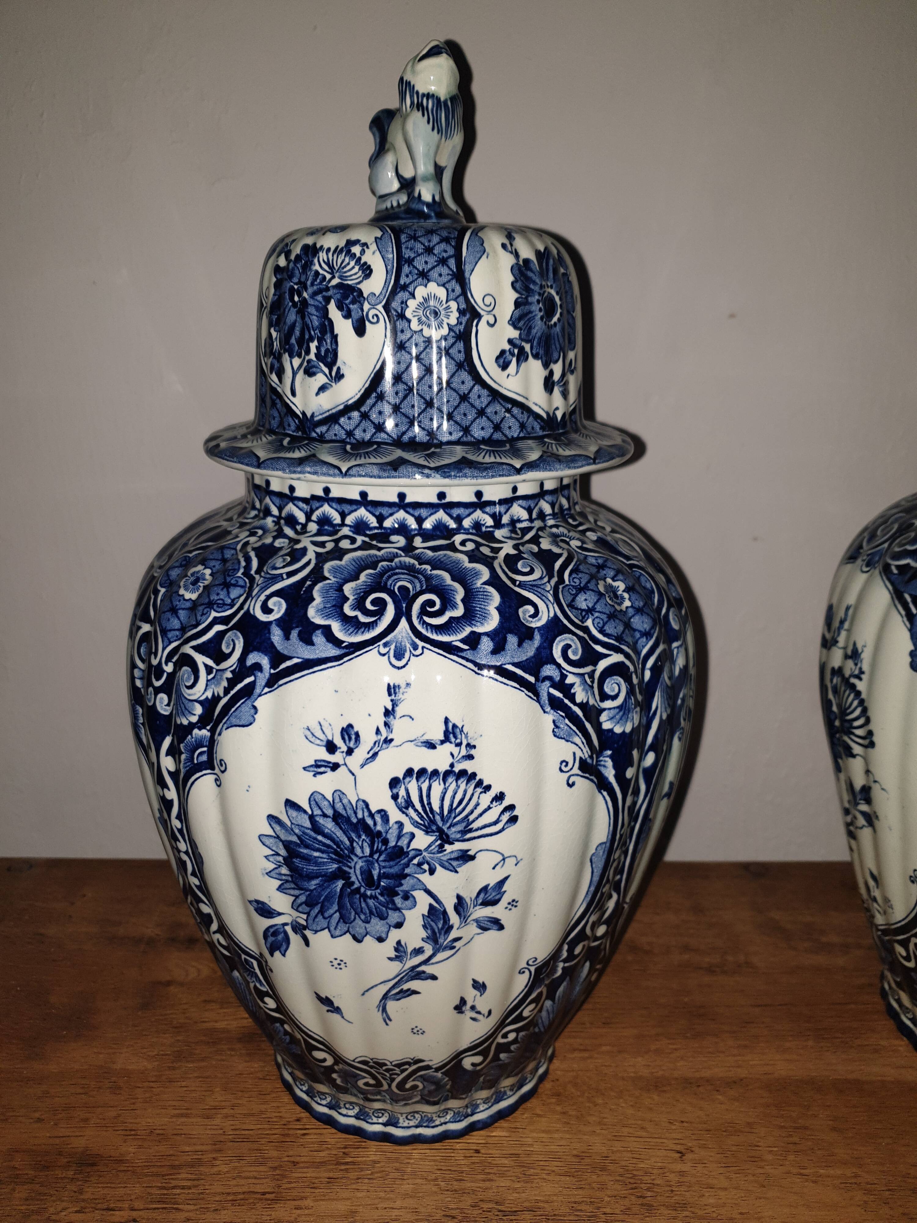 Pair of vases 19th