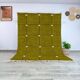 Handwoven natural wool rug, size 150/250 cm.