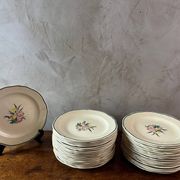 Hand painted Gien service