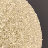 Suger ball lamp in yellow by John and Sylvia Reid 1960s