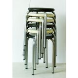Series of six 1960 stools