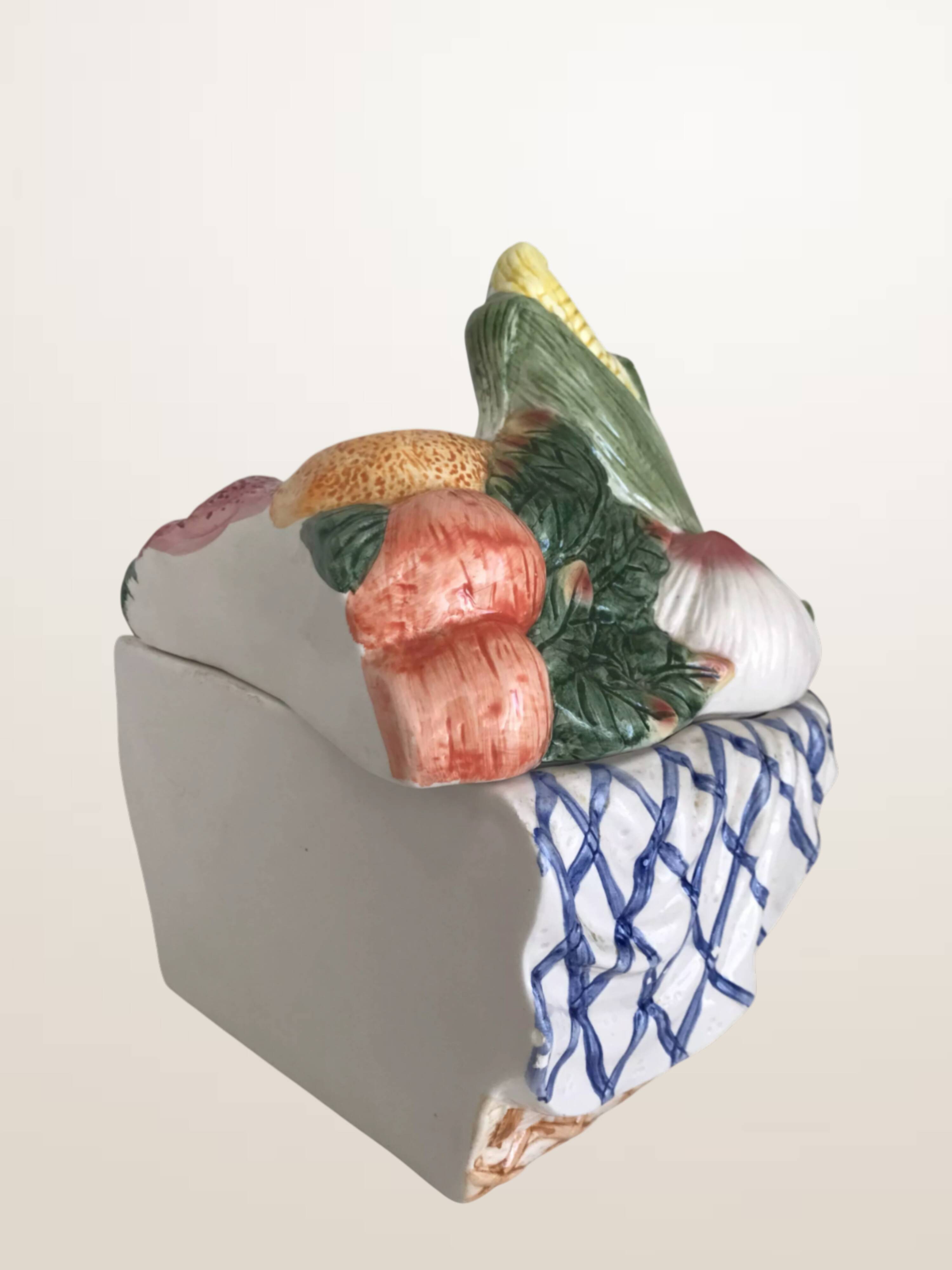 Pot and slipware fruits and vegetables