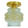 1 / 3 hand blown bubble glass sconce lamps / redesign gold ceiling lighting