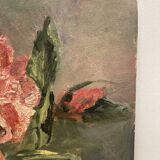 Vintage rose painting