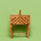 Travailleuse en bois vintage