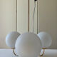 Lustre laiton opaline vintage