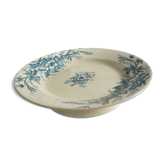 Compote low walk earthenware Earth iron model Eglantine