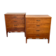 Paire de tables de chevets Art Déco