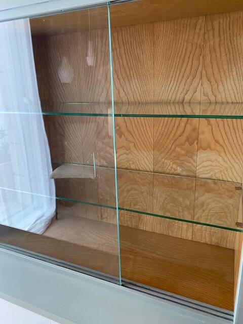 Vintage display cabinet bookcase