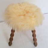 Tripod stool "ethnic chic" 60/70