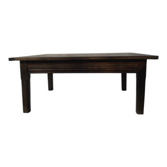 Table basse en bois nature