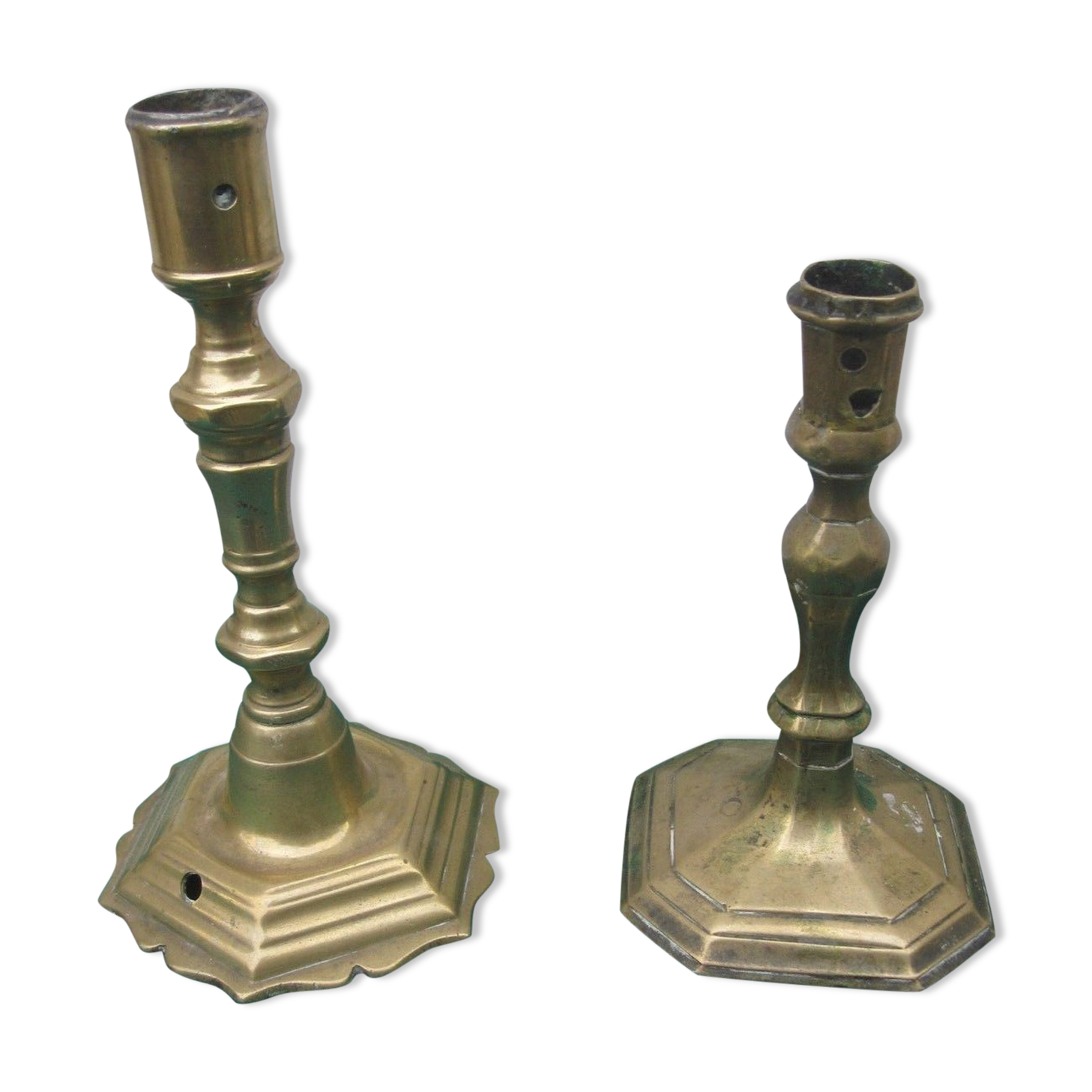 Chandeliers en bronze ancien Selency