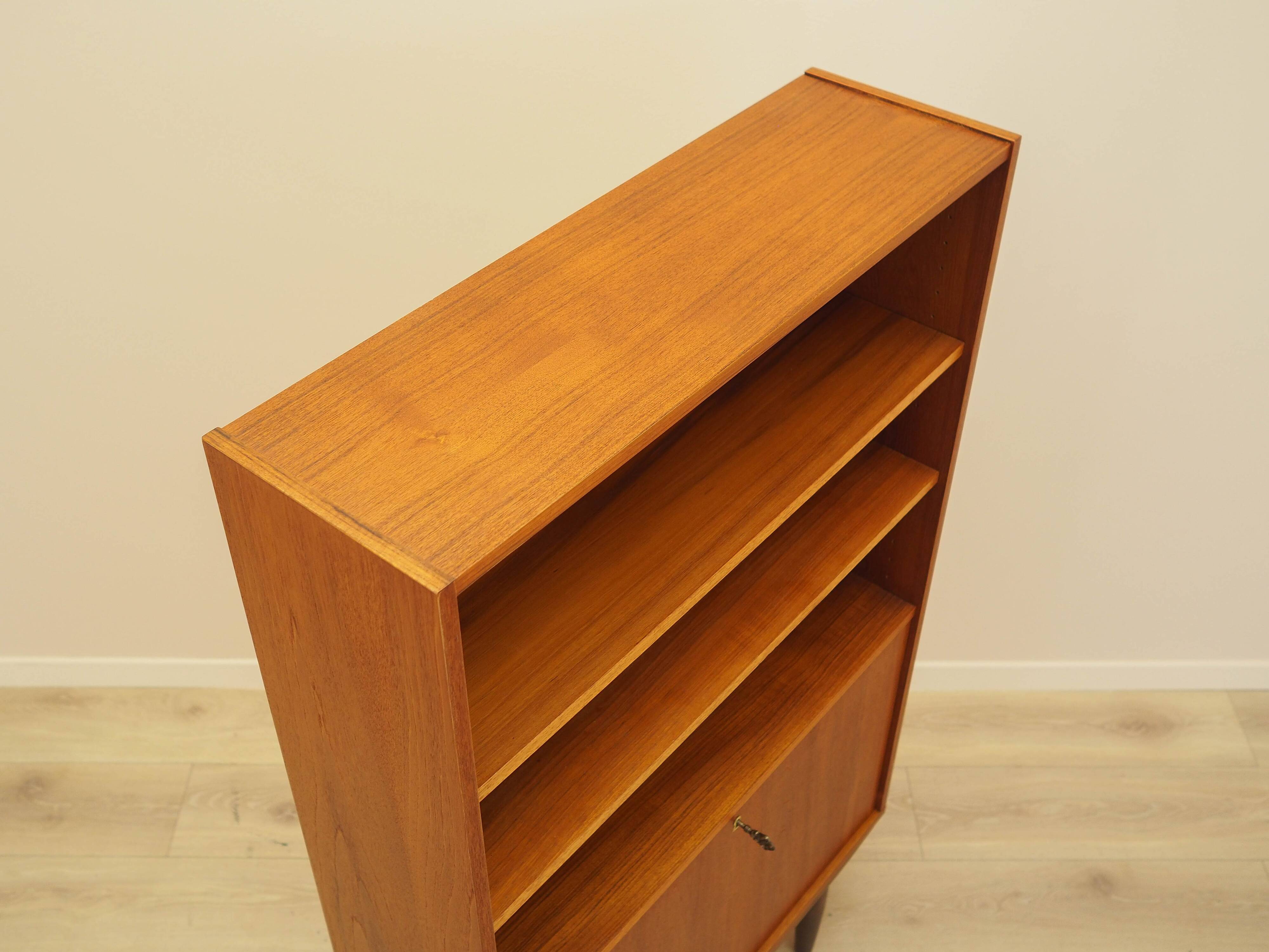Teak bookcase, Danish design, 1970s, made in Denmark