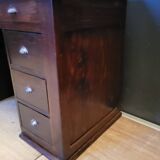 Solid oak minister's desk