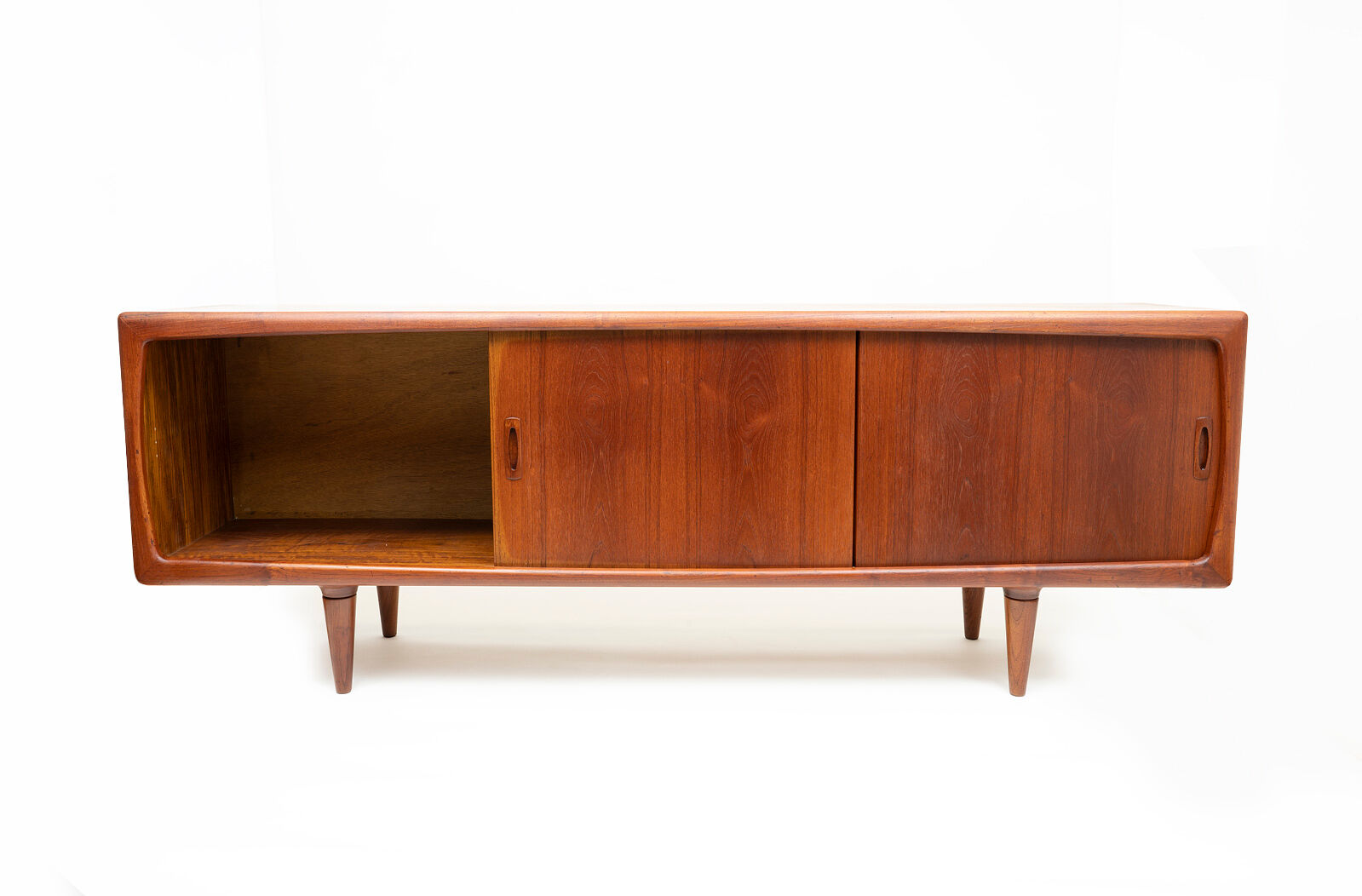 Mid-century modern danish teak sideboard hp hansen