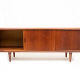 Mid-century modern danish teak sideboard hp hansen
