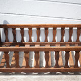 Children's wooden bed, old baby bed, children's bedroom bed, vintage decor