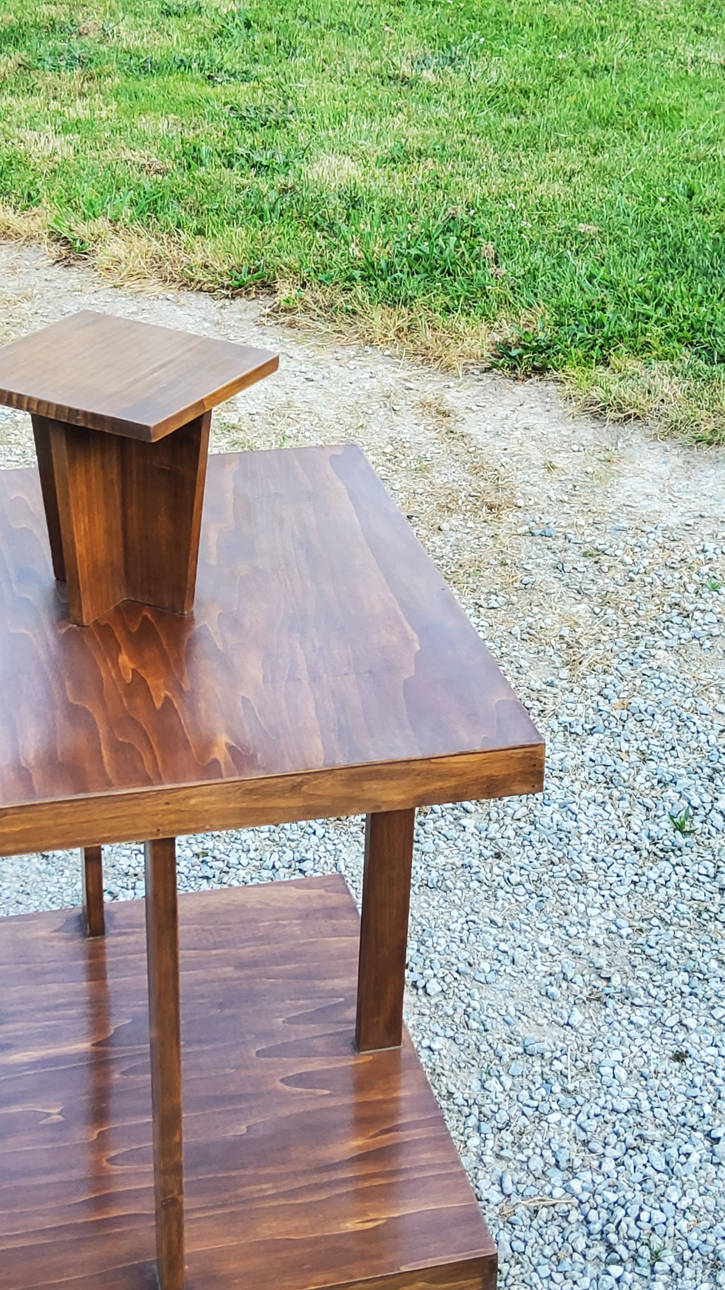 Art Deco pedestal table from the 30s