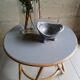 Extra roundtable in vintage rattan 50s
