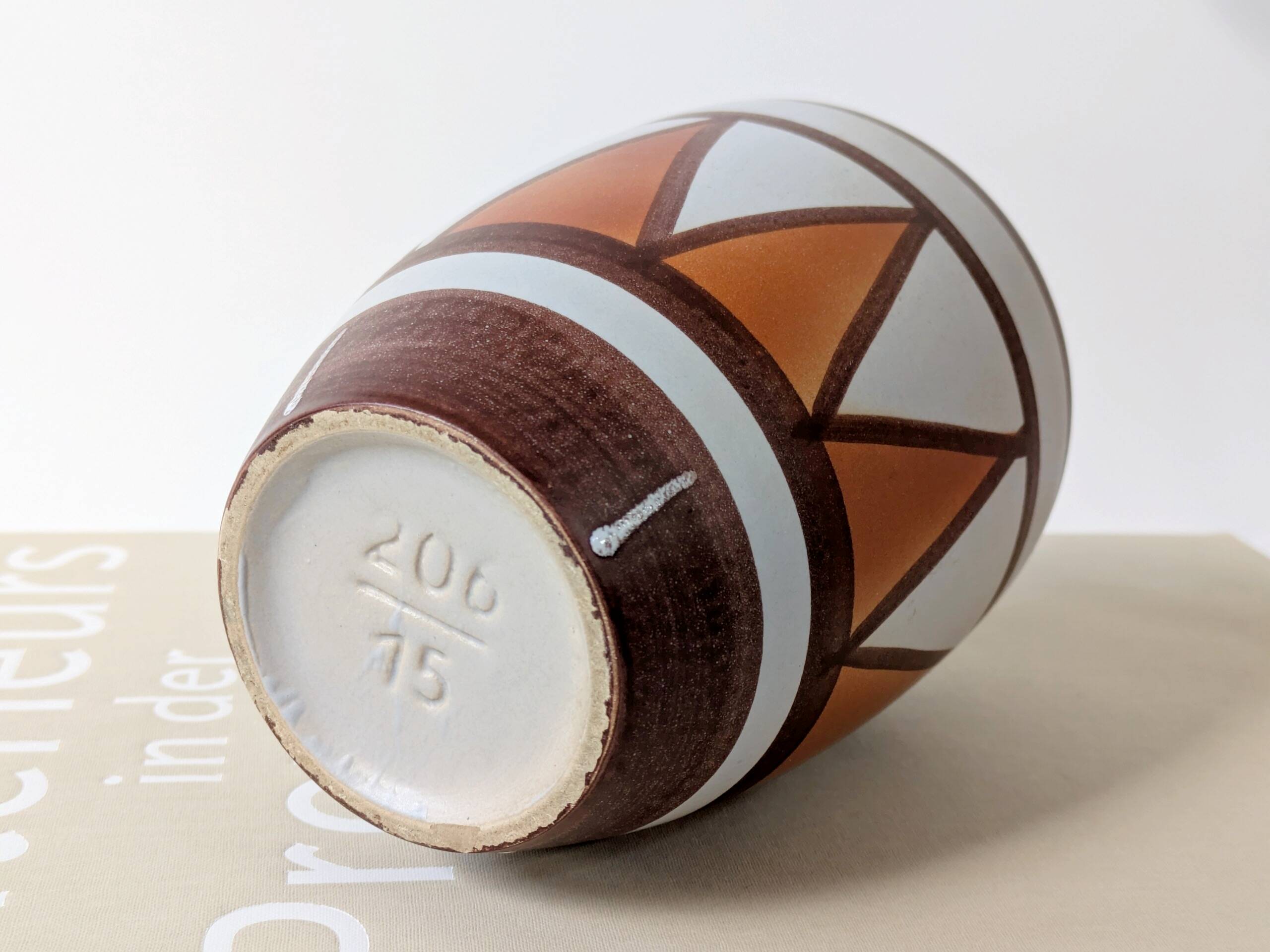 Ceramic vase from the 1960s, Ilkra, West Germany