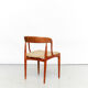 Lot de 5 chaises de Johannes Andersen pour Uldum Møbelfabrik