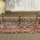 English brass footrest for fireplace from the late 19th century.