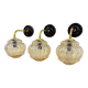 Appliques Bubble ambrées