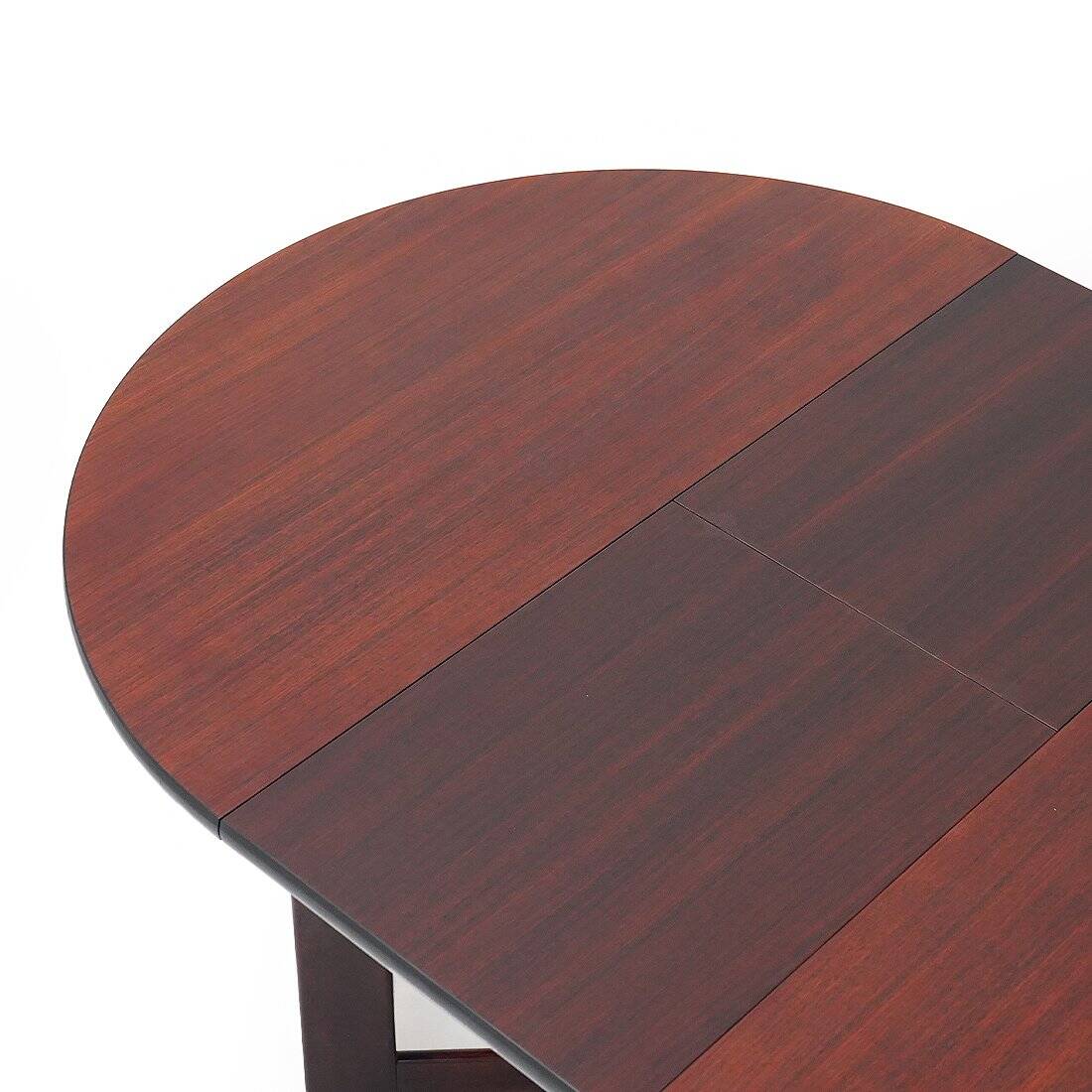 Round table with extendable top, 1970s