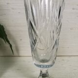 6 flûtes à champagne en cristal