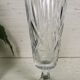 6 crystal champagne flutes
