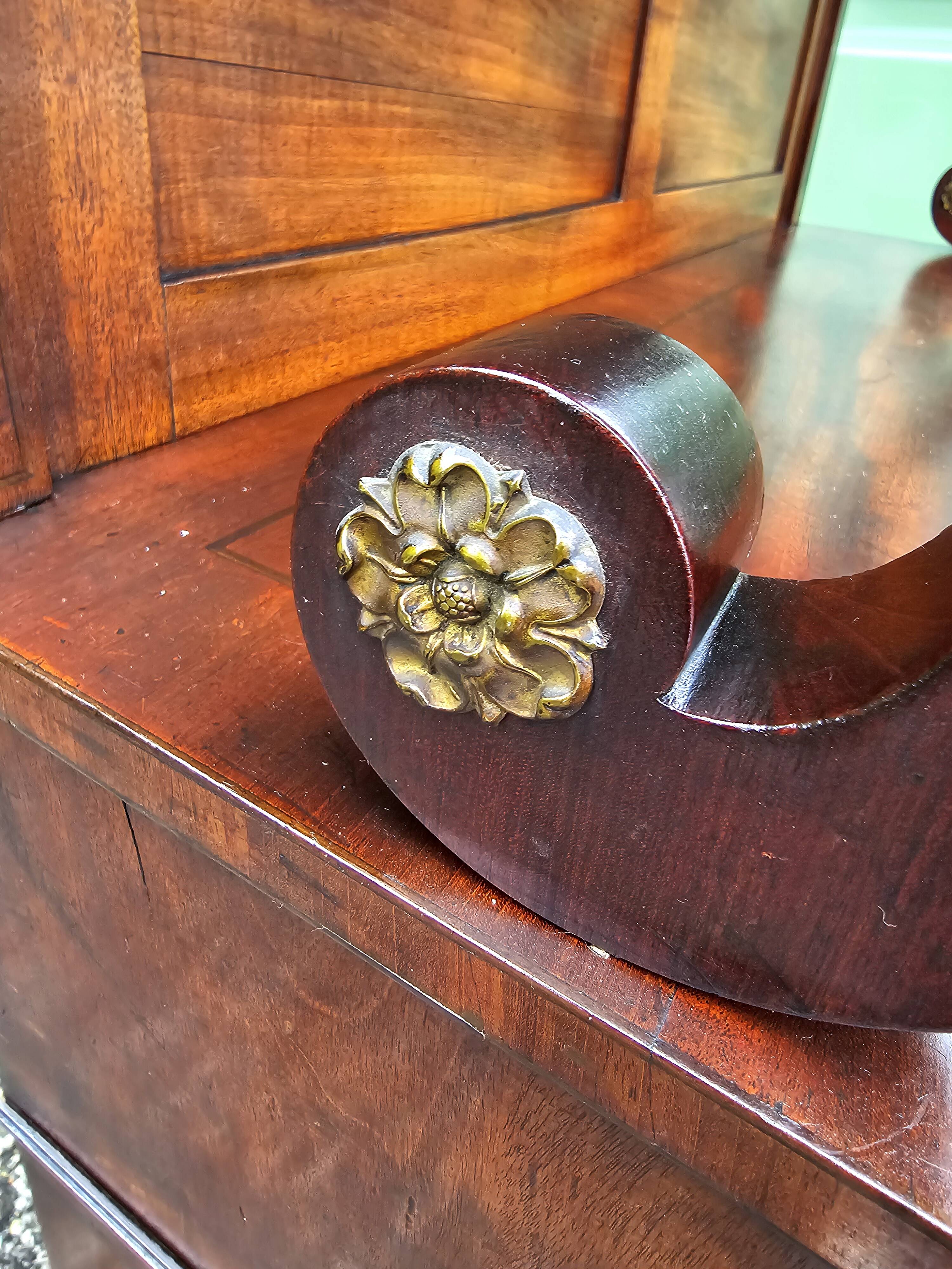 Antique Regency mahogany secretary