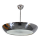 Lustre chromé Bauhaus des années 1930 « UFO » par Josef Hurka pour Napako