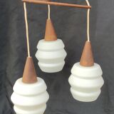 Chandelier suspension boomerang design Louis Kalff