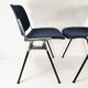 Pair of modernist chairs, Anonima Castelli, designed by G. Piretti, Italy