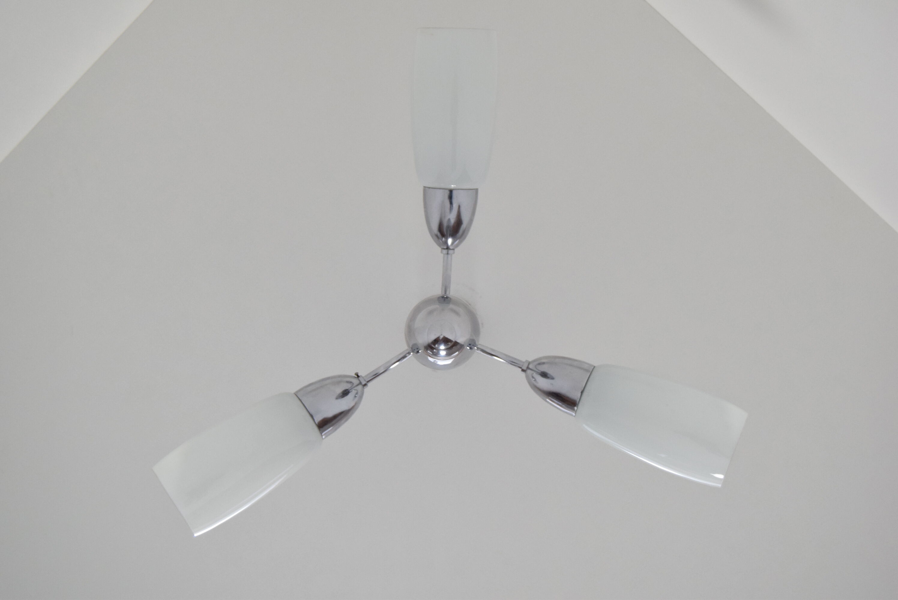 Mid-century Chandelier by Elektroinstala Decin,1970's.