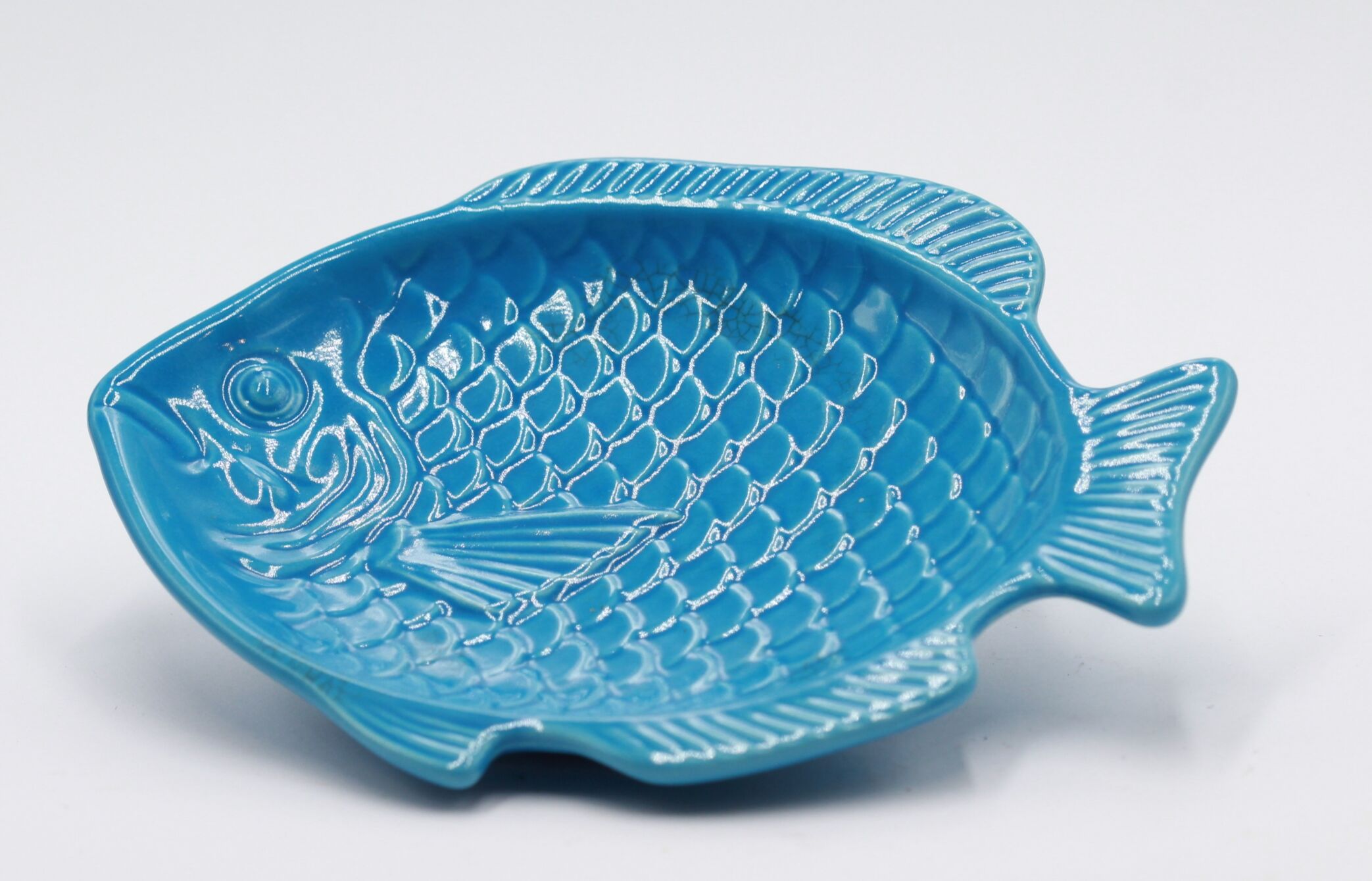 Set of 3 ceramic fish