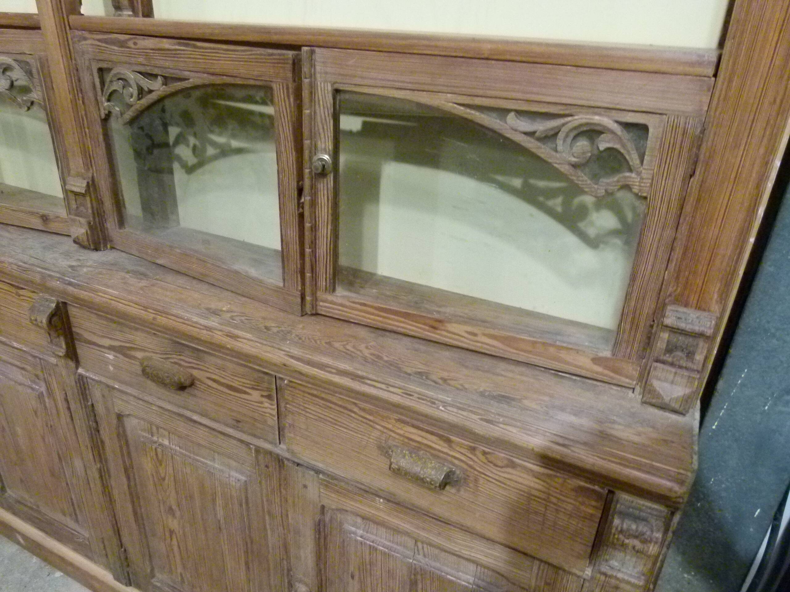 Early 20th century pharmacy window