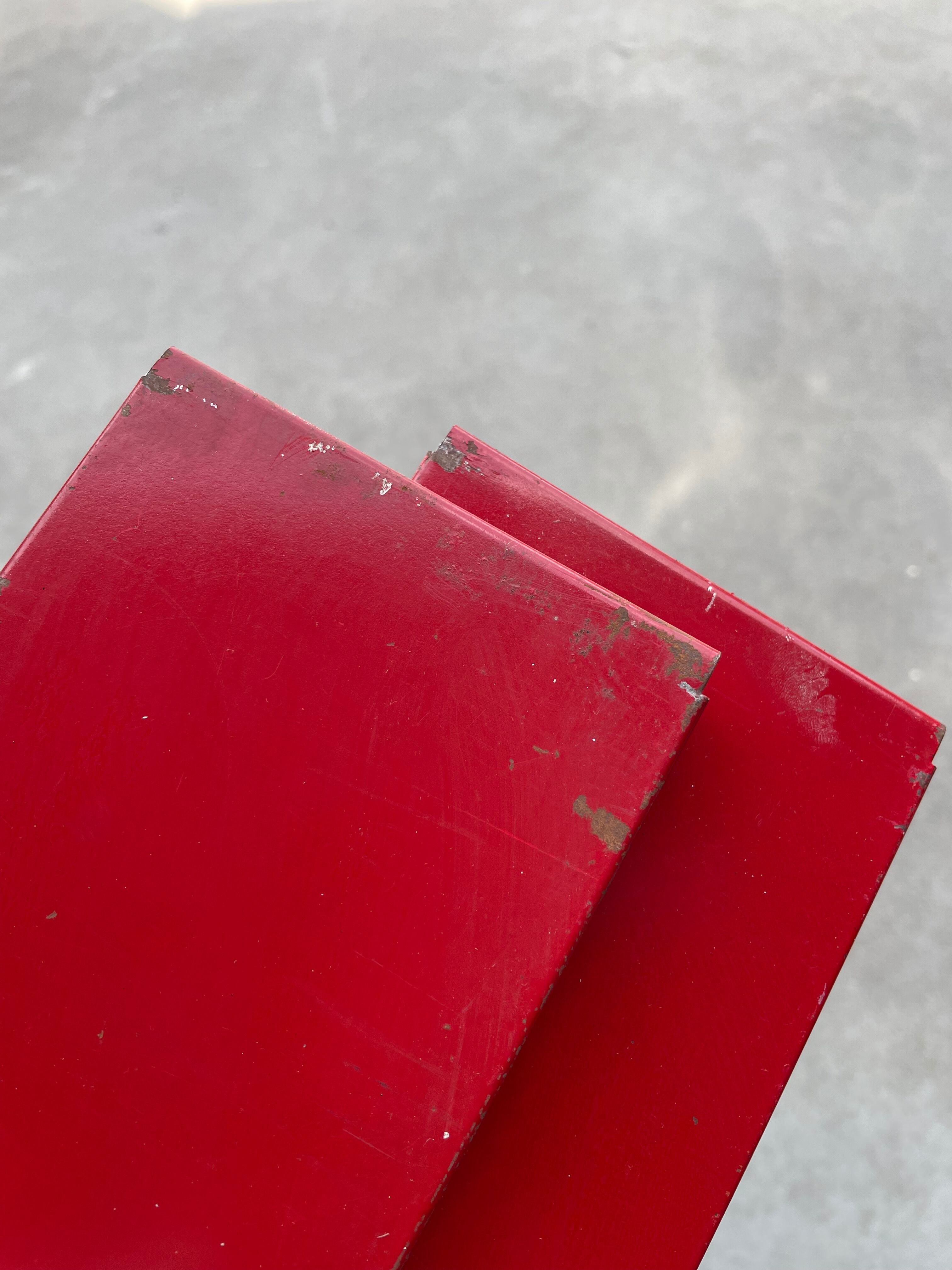 Vintage metal wall shelf wall rack minimalistic 1960’s