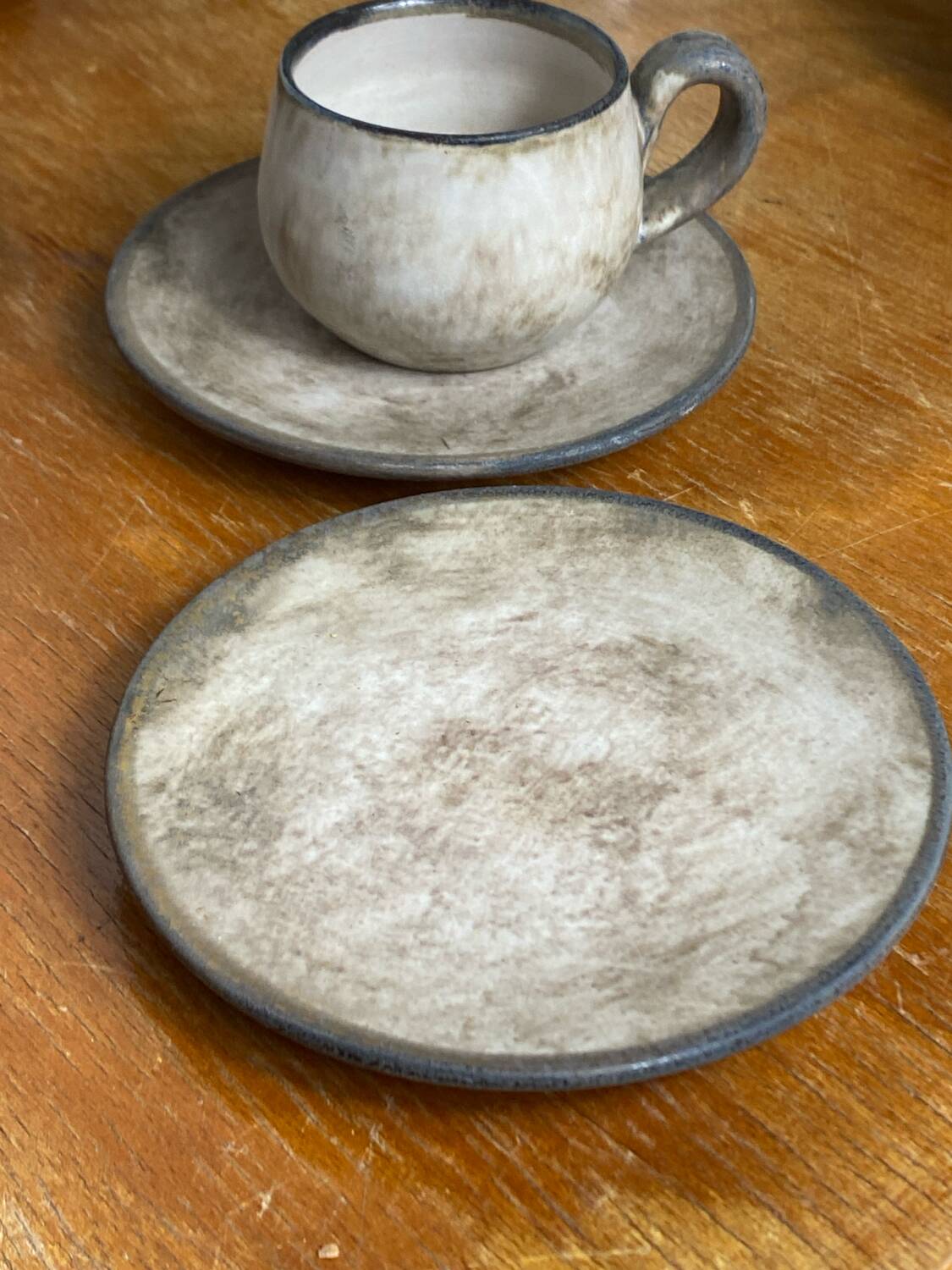 Coffee service, ceramic, Félix Céram, Vallauris
