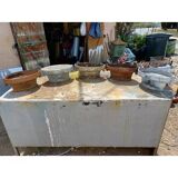 5 cast iron planters from 1900: Charleville - Mézières