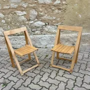 Vintage folding chairs Trieste – Aldo Jacober 1960