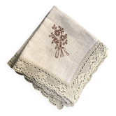 Embroidered and crocheted napkins Poland