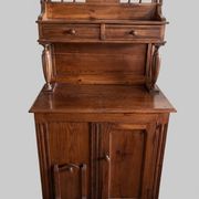 Meuble de cuisine ancien avec charbonnière intégré